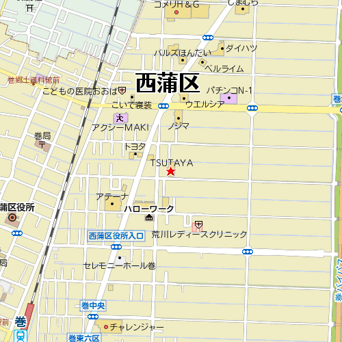 Tsutaya 巻店 新潟県 のチラシと店舗情報 シュフー Shufoo チラシ検索